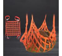 Cargo Lifting Net - Safety Lifting Straps, Nylon Sling Hoisting Net, Polyester Construction Rigging for Heavy Load Management (Load Capacity: 500kg, Size: 1.5 X 1.5M)