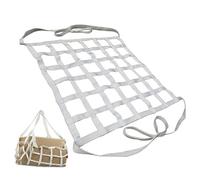 Cargo Lifting Net Straps - Tear-resistant Nylon Sling for Crane Pallet and Construction Site Hoisting, Sturdy Load-bearing Safety Net