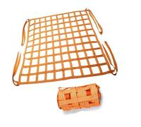 Cargo Lifting Nets, Load 0. 3-3. 5 Ton, 10cm Square Mesh Tear Resistance, Cargo Net Hoist(4 X 4M/Mesh 20cm/Load 3.5t)