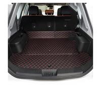 Cargo Liner For Chery Tiggo 8 Pro MAX 2021-2025 1pc Car Custom Rear Trunk Mat Anti-Dirty Leather Waterproof Cargo Liner Pad Auto Accessory(Black red)
