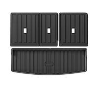 Cargo Liner for Ford Expedition Conqueror Fuel 2018-2024, Cargo Mat Trunk Mats All Weather TPE Waterproof Anti-Slip Rubber Carpet Interior Accessories,Cargo Mat+Backrest Mat