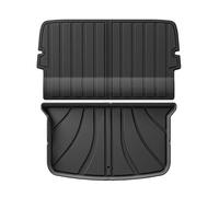 Cargo Liner for Geely Geometry E Firefly 2024, Cargo Mat Trunk Mats All Weather TPE Waterproof Anti-Slip Rubber Carpet Interior Accessories,Cargo Mat+Backrest Mat