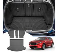 Cargo Liner with Backrest Mat Compatible with 2017-2025 Mazda CX-5 All Weather Protection CX5 Accessories