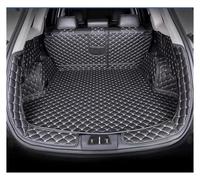 Cargo Mat Car customized trunk mat is suitable for Skoda for KODIAQ 2017-2024 car customized trunk mat Pad Cargo Tray(Black and white)
