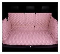 Cargo Mats For Cadillac ATS L Sedan 2014 2015 Full Coverage Trunk Mat Car Boot Cover Pad Cargo Liner Carpet Interior Accessories Vehicle Carpet(Pink)