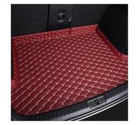 Cargo Mats For Hyundai H-1 For Wagon For Santafe For Rohens For Genesis PU Leather Custom Car Trunk Mats Interior Carpet Car Boot Liner(WINE RED)