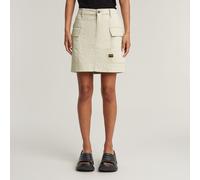 Cargo Mini Skirt - Beige - Women 31