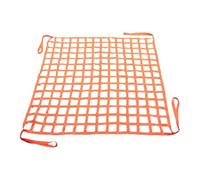 Cargo Net, 99 x 99 cm Webbing , 10 cm Mesh Size for Trucks, 300 kg Load Capacity, for Organisation in SUV Pick Up Bicycle Trailer, Ceiling, Roof, Food