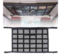 Cargo Net Car Ceiling Cargo Net Storage Strong Load-Bearing Mesh Roof Organizer Large Capacity Space Saving Pocket Storage Net(80x54cm)