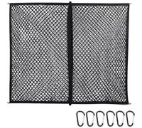 Cargo Net for Pickup Truck Bed for Dodge Ram 2500/3500 2019-2020 | Load Securing, Tear-Resistant, Rust-Proof Hooks, Fits SUV Trunk & Trailer, Easy Install