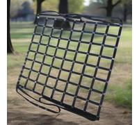 Cargo Net For Pickup Truck Bed - Safety Flat Nylon Lifting Net Straps, Heavy Duty Cargos Hanging Netting, For Construction Rigging MovingTowing Hoisting Work Gear(4 X 4M/Mesh 15cm/Load 2.5t)