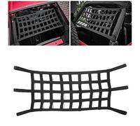 Cargo Net, Qiilu Rear Cargo Net Car Trunk Cargo Storage Organizer Net, Car Luggage Net for TJ JK JKU 2/4 Door 1997-2017