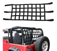 Cargo Net Roof Net Extra Storage Fit for Jeep Wrangler TJ JK JL 1997-2020 Car Window Cargo Net Cover Accessorise