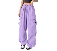 Cargo Pants for Women UK Ladies Cargo Combat Stretch Casual Trousers Straight Leg Plain Athletic Jogging Trousers Relaxed Solid Color Casual Walking Combat Bottoms Plus Size Lounge Pants