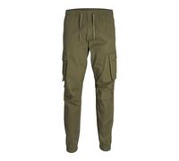 Jack & Jones Kane Noah Cuffed Cargo Pants Green S Men
