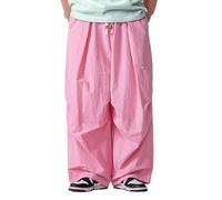Cargo Pants Men Mens Lightweight Trousers Men's Linen Casual Classic Fit 11 Inch Inseam Elastic Waist Shorts with Drawstring for Outdoor Hiking Climbing Workwear with Windproof Warm Comfort Fit