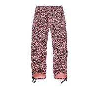 Cargo Pants Women Baggy Camo Tactical Pants Straight Leg Casual Y2K Work Trousers with 9 Pockets No Belt, Pink Leopard, 10