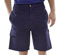 CARGO POCKET SHORTS NAVY BLUE 42