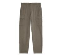 Cargo Pocket Trousers Khaki Ash - male - Lyle & Scott - Straight Trousers - Green - W36 L32 - Trousers W36 L32