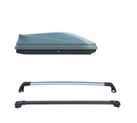 Cargo Rack Roof Luggage Carrier Universal Roof Luggage Compartment Ultra-Thin Large Capacity Suv Car Mounted Roof Box Travel Box Luggage Rack(500L grey-cross bar)