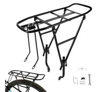 Cargo Rear Rack for Bike - Bike Carrier Pannier Rack Thick Widened - Pannier Carrying Accessories Stable Bicycles Seat Support for Daily Commuting Cycling Enthusiasts