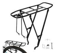 Cargo Rear Rack for Bike - Bike Carrier Pannier Rack Thick Widened - Pannier Carrying Accessories Stable Bicycles Seat Support for Daily Commuting Cycling Enthusiasts