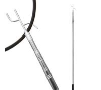 Cargo Retriever Hook - Truck Bed Tool, Long Reach Pole Stick | Rust Resistant Telescoping Shaft with Hooks for Loading Unloading Items, Pickup Cargo Grabber for Retrieving Gear from Truck Bed