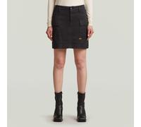 Cargo Short Skirt - Black - Women 31