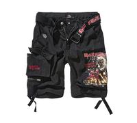 Cargo shorts Brandit Iron Maiden Savage The Number of The Beast Noir S
