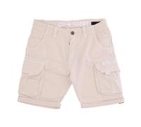 Cargo Shorts Jet Stream White - male - Alpha Industries - Casual Shorts - Pink - W34 - Shorts W34