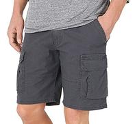 Cargo Shorts Men Chino Work & Casual Shorts,Stretch Elastic Waist Cargo Short, Regular Slim Fit Mens Chinos Ripstop Multi Pkt Work Short Lightweight Workout Outdoor Bermuda for Hiking