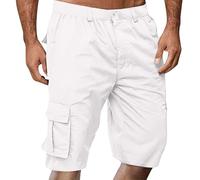 Cargo Shorts Men Relaxed Fit, Holiday Shorts for Men, Lightweight Workout Sports Comfortable Durable Breathable Minimalist Stylish Personality Classic Soft Beach Outdoor Activities