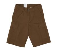 Cargo Shorts Regular Fit Rip-stop Cotton, male, Carhartt Wip, Casual Shorts, Brown, W30, Shorts W30