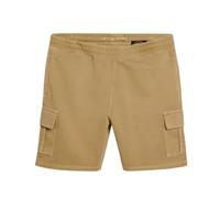 Cargo shorts with contrast stitching Superdry Beige S