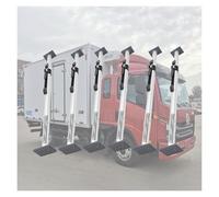 Cargo Stabilizer Bar - Self-Locking Heavy-Duty Aluminum Spring Ratchet Load Lock Bar for Secure Transport of Vans, Trucks, and Cars