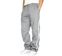 Cargo Sweatpants for Men Heavyweight Fleece Casual Loose Fit Athletic Jogging Bottoms 2023 Autumn Winter Drawstring Elasticated Waist Cargo Work Trousers with Pockets