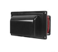 Cargo Trailer Vent, Van Roof Went Side Air Fan Exhaust Fan Caravan Motorhome Trailer Rv 12V For Camper Trailer Boat Marine Yacht Extractor Fan(6W Black)