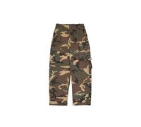 Cargo Trousers Alpha Industries Ripstop Patchwork Marron 34