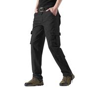 Cargo Trousers for Men - Cotton Casual Military Army Camo Combat Work Cargo Pants with 8 Pockets Relaxed Fit Sport Pants Jogger Sweatpants Drawstring Outdoor Trousers Straight Leg Cargo Pant XXXXXL