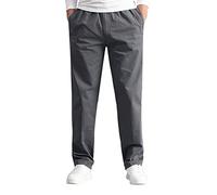 Cargo Trousers for Men Uk Elasticated, Combat Trousers Cotton Durable Military Wild Army Casual Tactical Work Trousers with Pockets Tactical Cargo Trousers Stretch Trousers for Men Uk