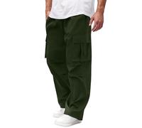 Cargo Trousers for Mens UK Men Work Trousers Elasticated Waist Scruffs Workwear Pant Hiking Pant Men's Mens Cargo Pants Working Pants for Men