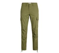 Cargo Trousers Jack & Jones Ace Tucker Vert 30x34