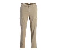 Cargo Trousers Jack & Jones Arthur Dobby Beige 33x32