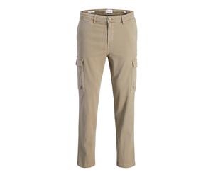 Cargo Trousers Jack & Jones Arthur Dobby Beige 34x34