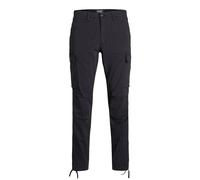 Cargo Trousers Jack & Jones Tucker Ama Noir 27x32