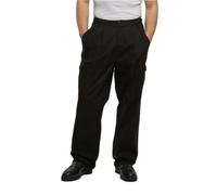 Cargo Trousers Urban Classics wide pleated Noir 34