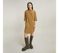 Cargo Tunic Dress - Beige - Women XS