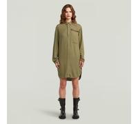 Cargo Tunic Dress - Green - Women XL
