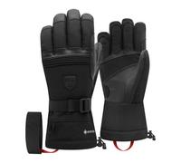Cargo9 Mens Waterproof Windproof Gore-Tex Insulated Leather Touchscreen Ski Gloves, Brand Racer, Size L, 1 Pair