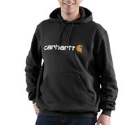 Carhartt Mens Stretchable Signature Logo Hooded Sweatshirt Top L - Chest 42-44' (107-112cm)